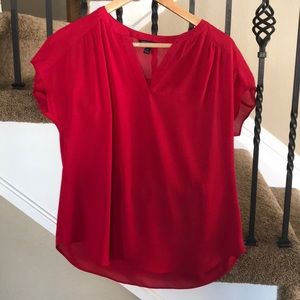 Sassy in fire engine red!